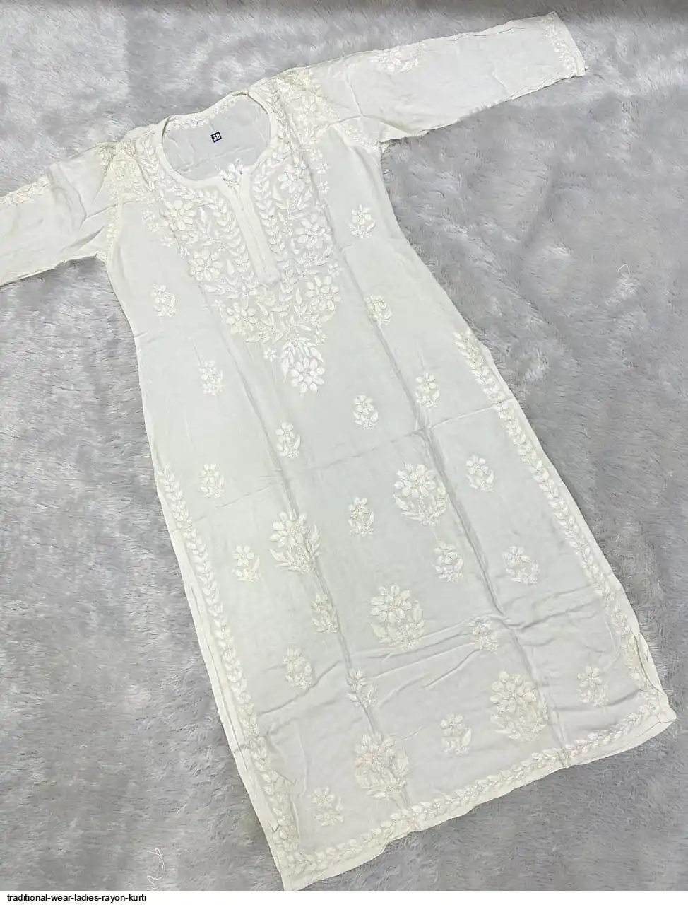 TRADITIONAL WEAR LADIES RAYON KURTI I