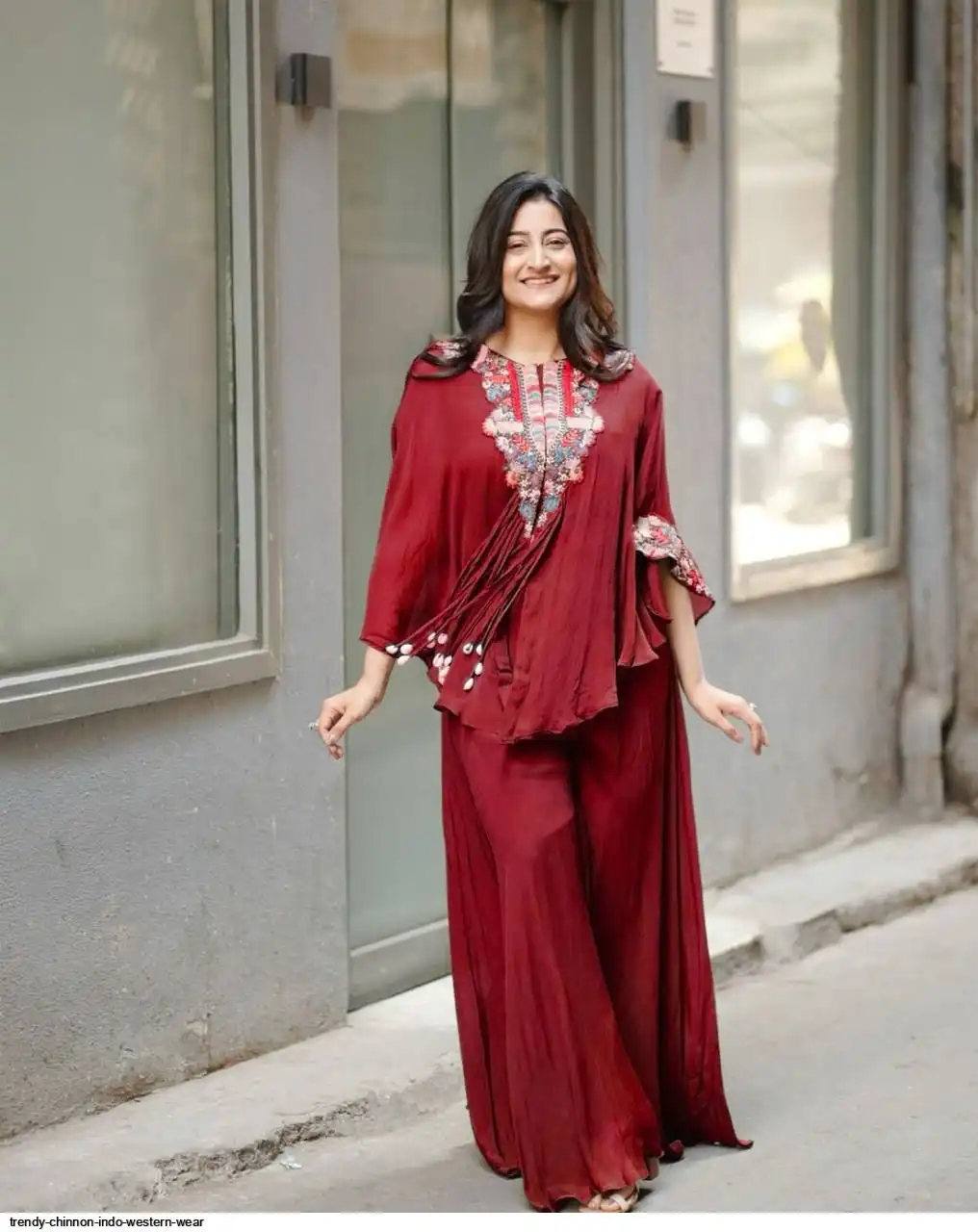 TRENDY CHINNON INDO WESTERN WEAR C