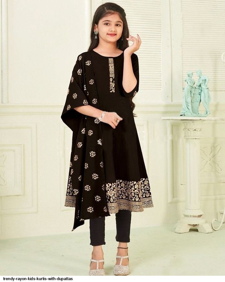 Top more than 89 black kurti for kids best  thtantai2