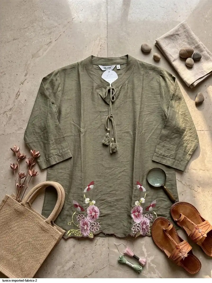 TUNICS IMPORTED FABRICS 2 E