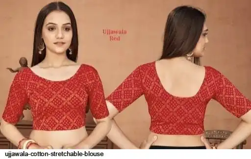 UJJAWALA COTTON STRETCHABLE BLOUSE B
