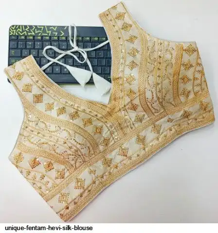 UNIQUE FENTAM HEVI SILK BLOUSE 3