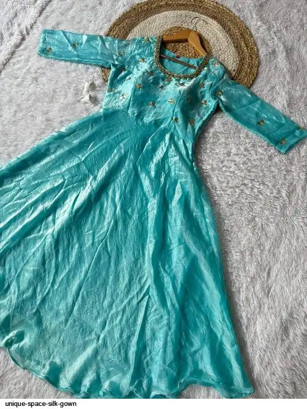 space silk dress Fendy Space silk frock