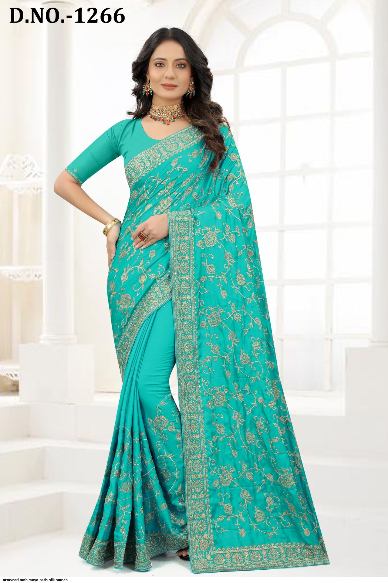 UTSAVNARI MOH MAYA SATIN SILK SAREES