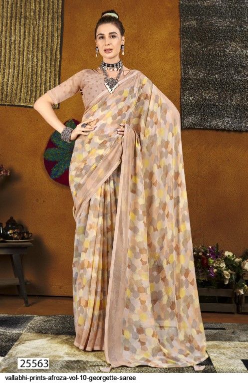 VALLABHI PRINTS AFROZA VOL 10 GEORGETTE SAREE