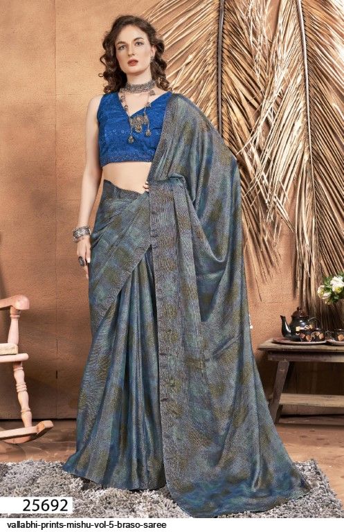 VALLABHI PRINTS MISHU VOL 5 BRASO SAREE