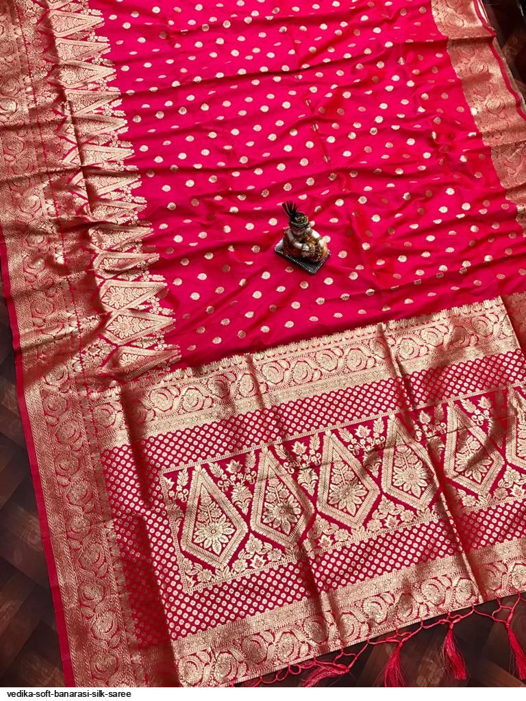 VEDIKA soft banarasi silk saree