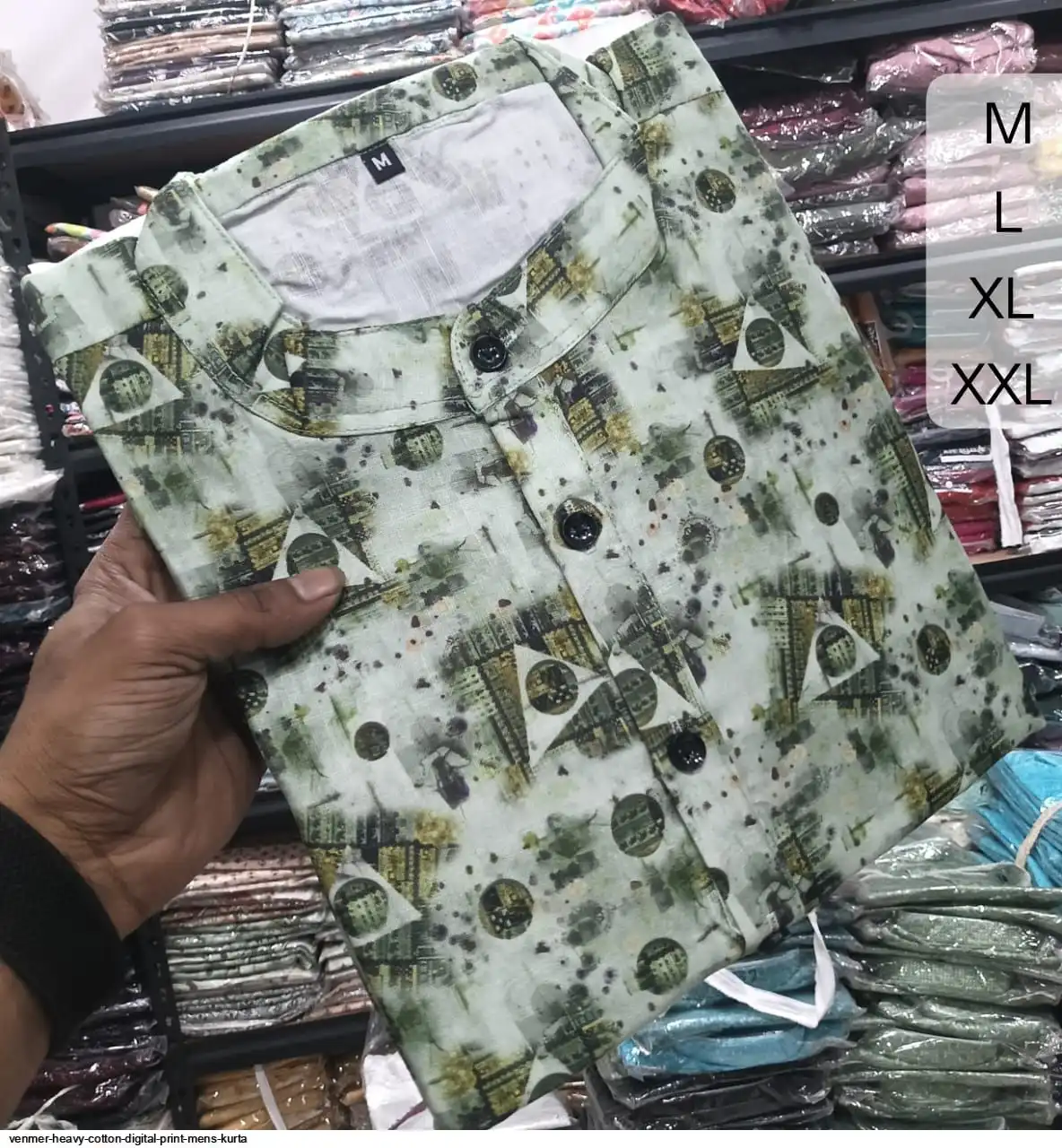 VENMER HEAVY COTTON KURTA PAYJAMA 14