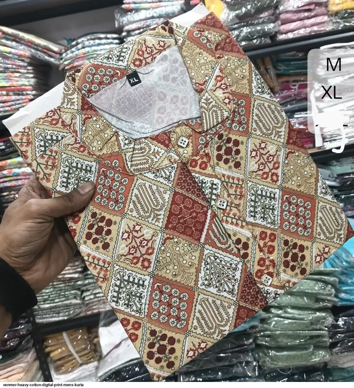 VENMER HEAVY COTTON KURTA PAYJAMA 16