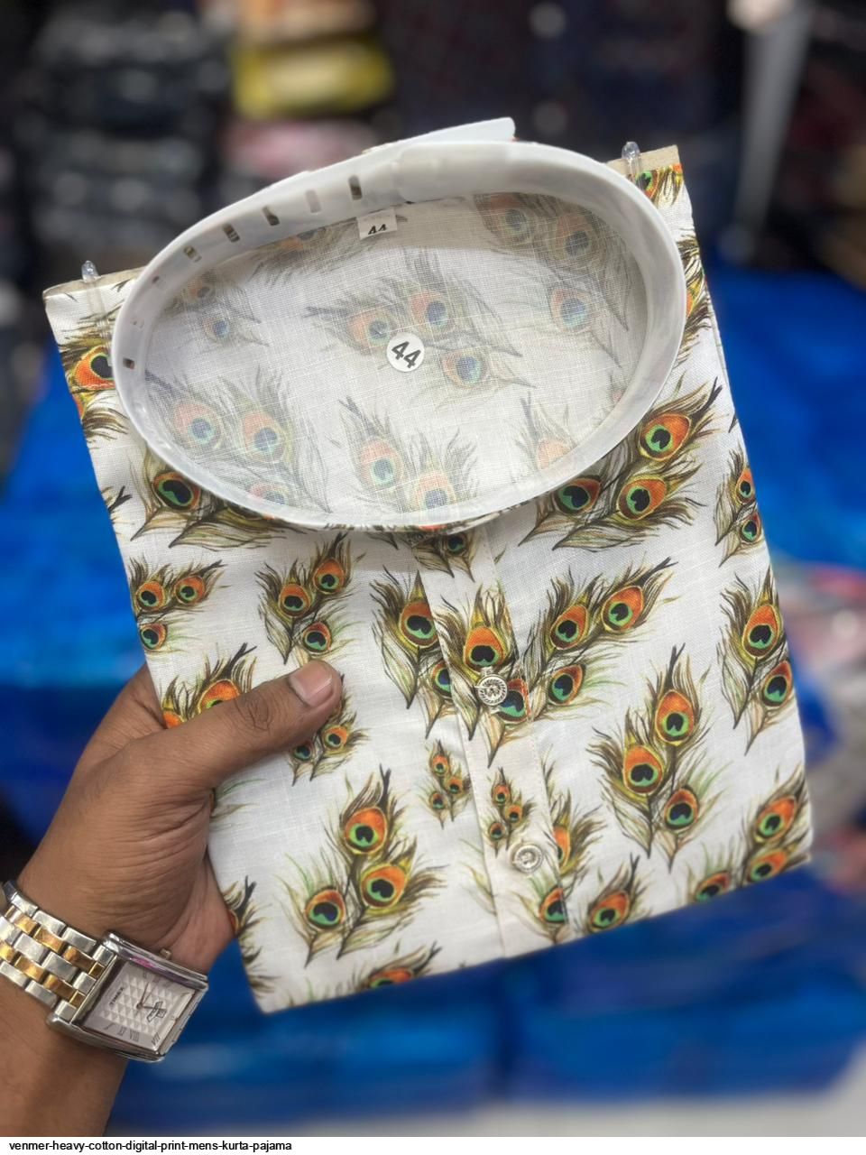 VENMER HEAVY COTTON KURTA PAYJAMA 8