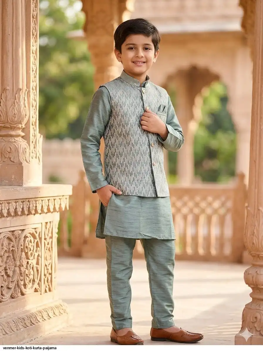VENMER KIDS KOTI KURTA PAIJAMA W