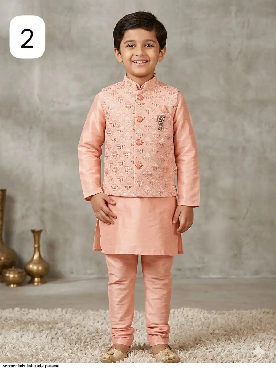 VENMER KIDS KOTI KURTA PAIJAMA 6