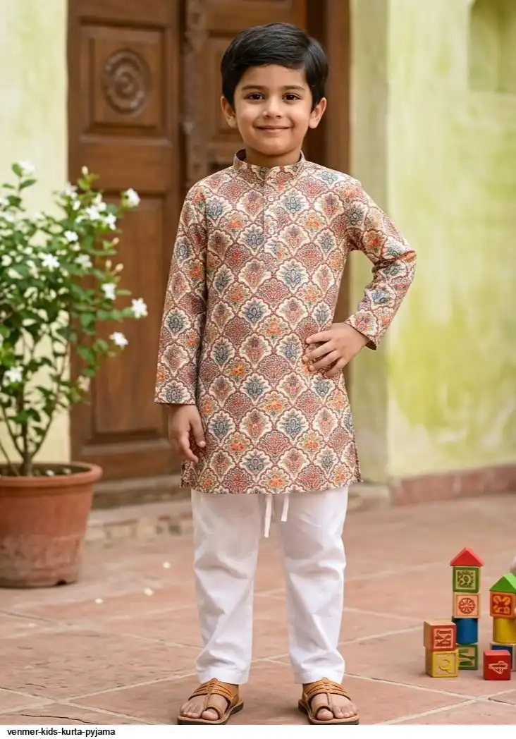 VENMER KIDS KURTA PYJAMA 6