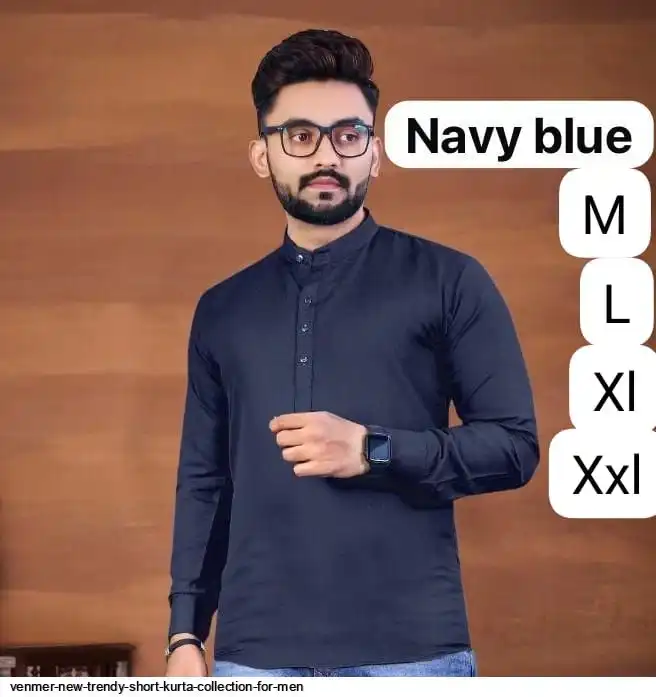 VENMER NEW TRENDY SHORT KURTA COLLECTION FOR MEN C