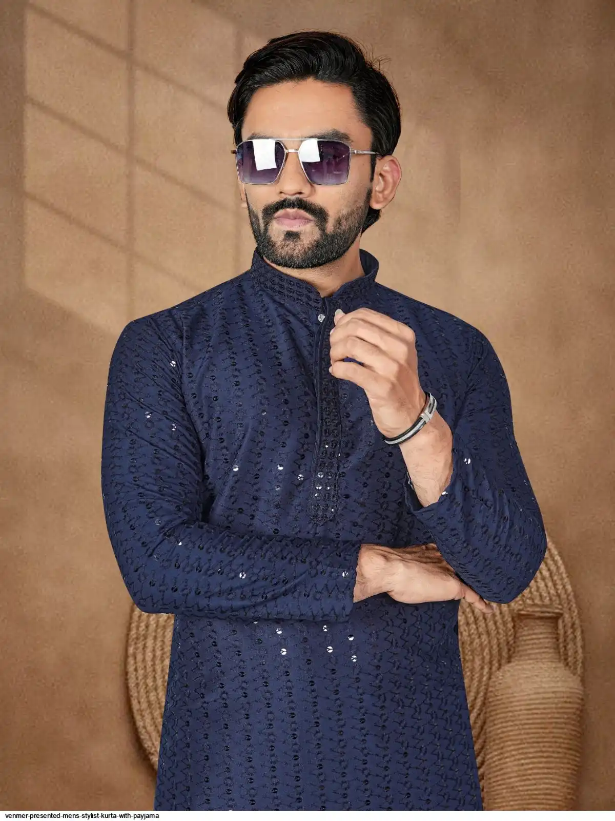 VENMER PRESENTED MENS STYLIST KURTA WITH PAYJAMA D