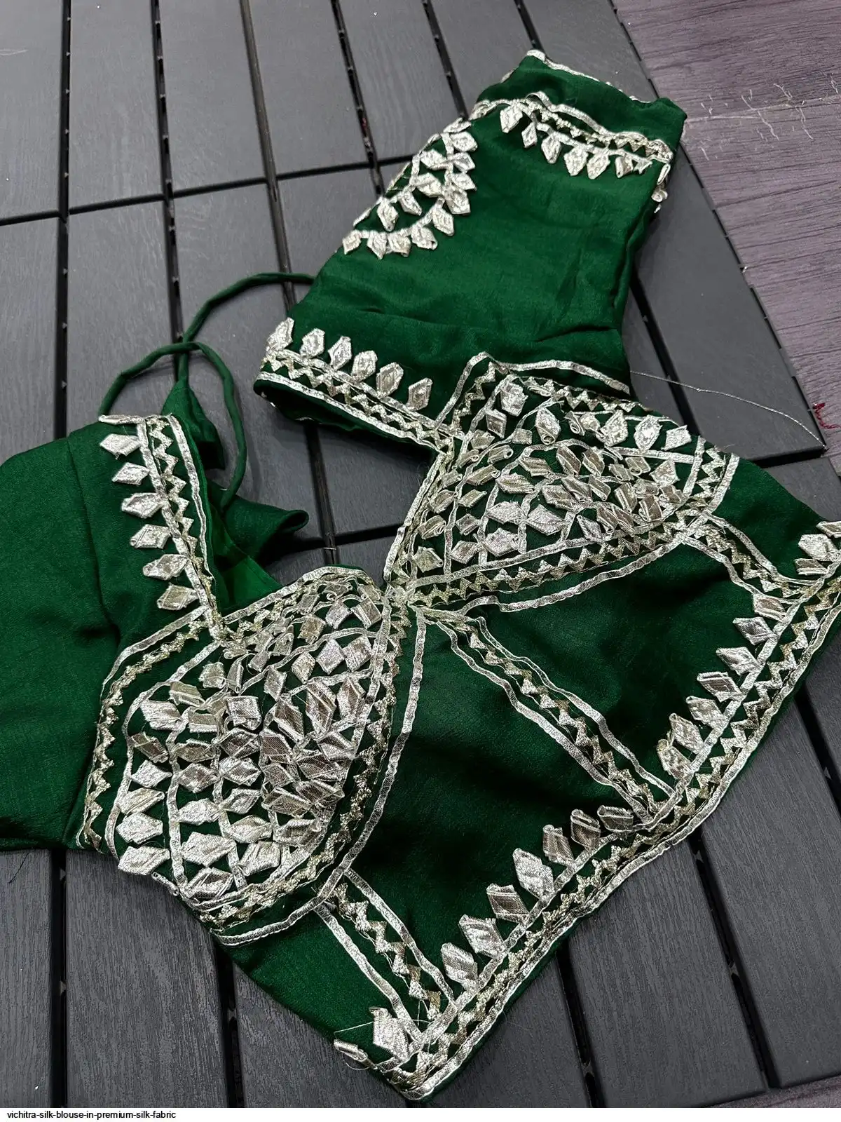 VICHITRA SILK BLOUSE IN PREMIUM SILK FABRIC F