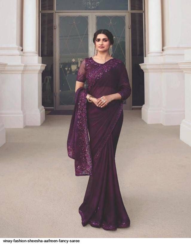 VINAY FASHION SHEESHA AAFREEN FANCY SAREE