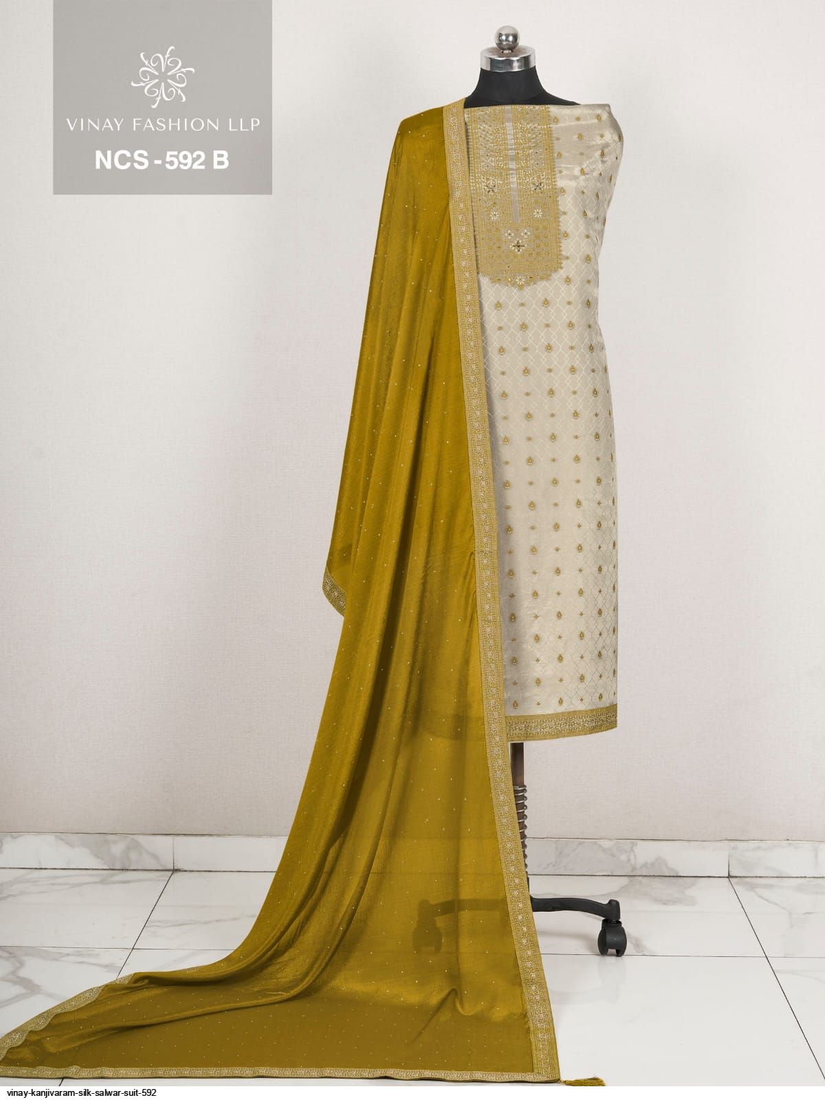 VINAY KANJIVARAM SILK SALWAR SUIT 592