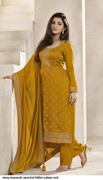 VINAY KASEESH AANCHAL HITLIST SALWAR SUIT 64593