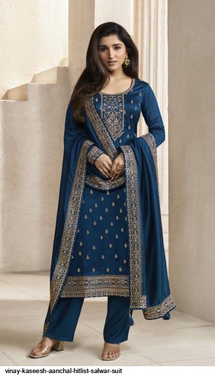 VINAY KASEESH AANCHAL HITLIST SALWAR SUIT 64592