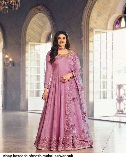 VINAY KASEESH SHEESH MAHAL SALWAR SUIT