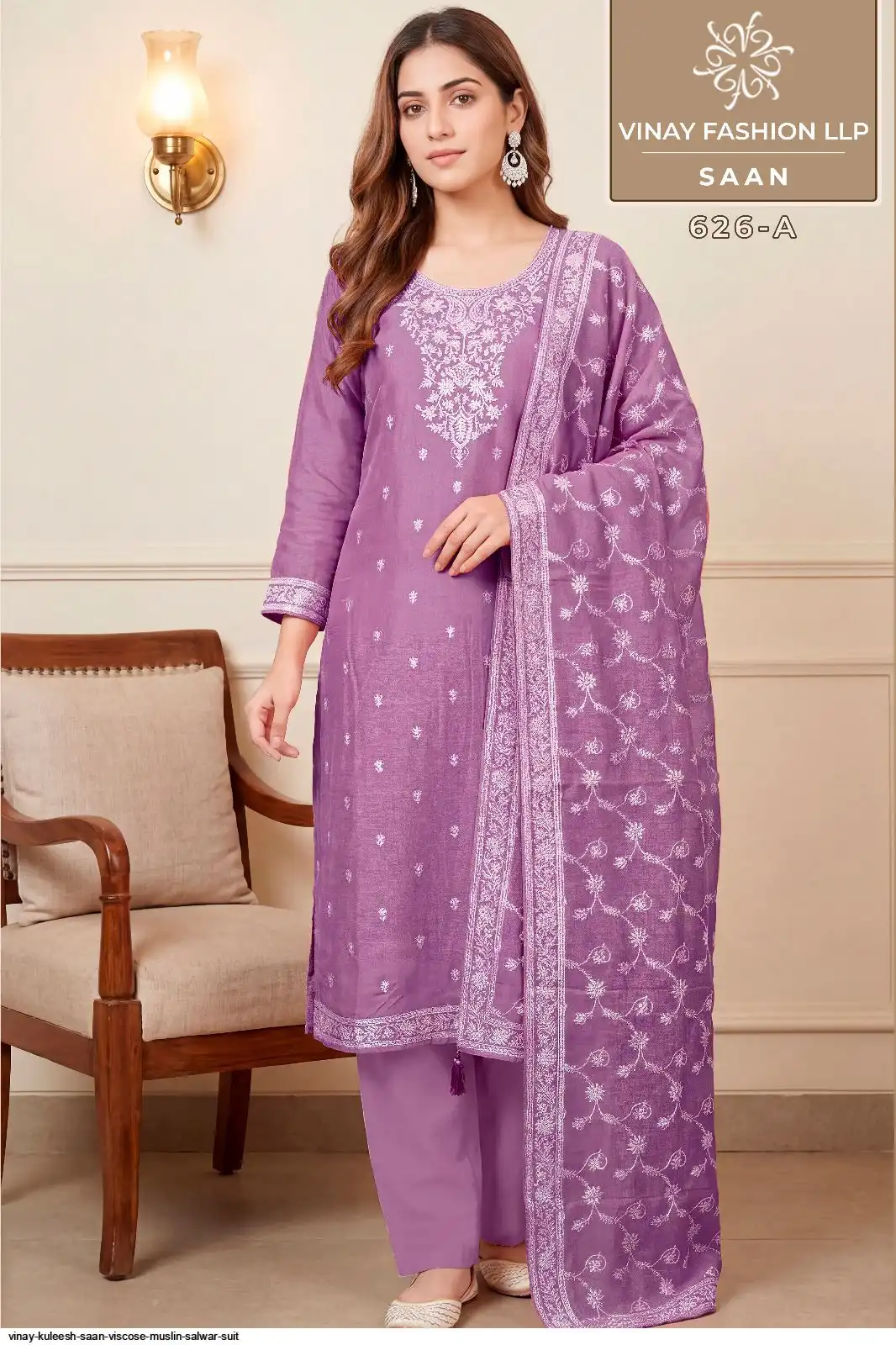 Vinay Salwar Suits Collection at Wholetex Surat