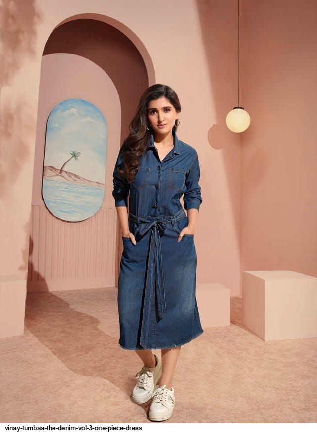 VINAY TUMBAA THE DENIM VOL 3 ONE PIECE DRESS