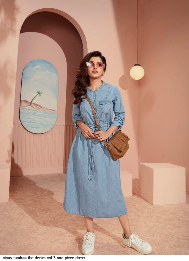 VINAY TUMBAA THE DENIM VOL 3 ONE PIECE DRESS