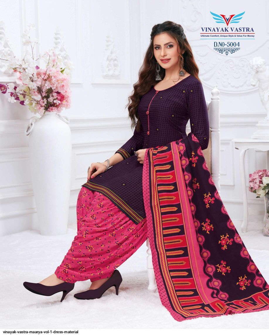 Vinayak Vastra Maarya vol 1 Dress Material