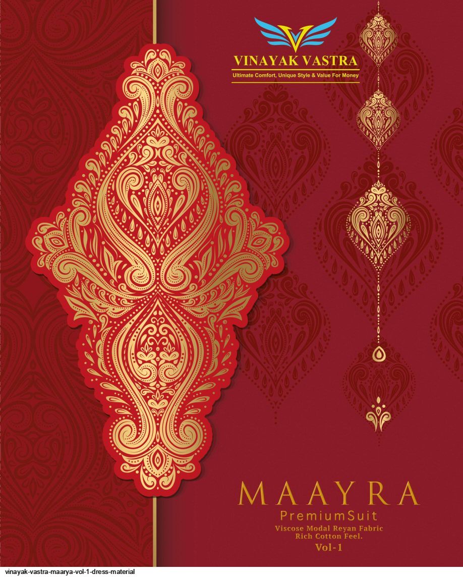 Vinayak Vastra Maarya vol 1 Dress Material