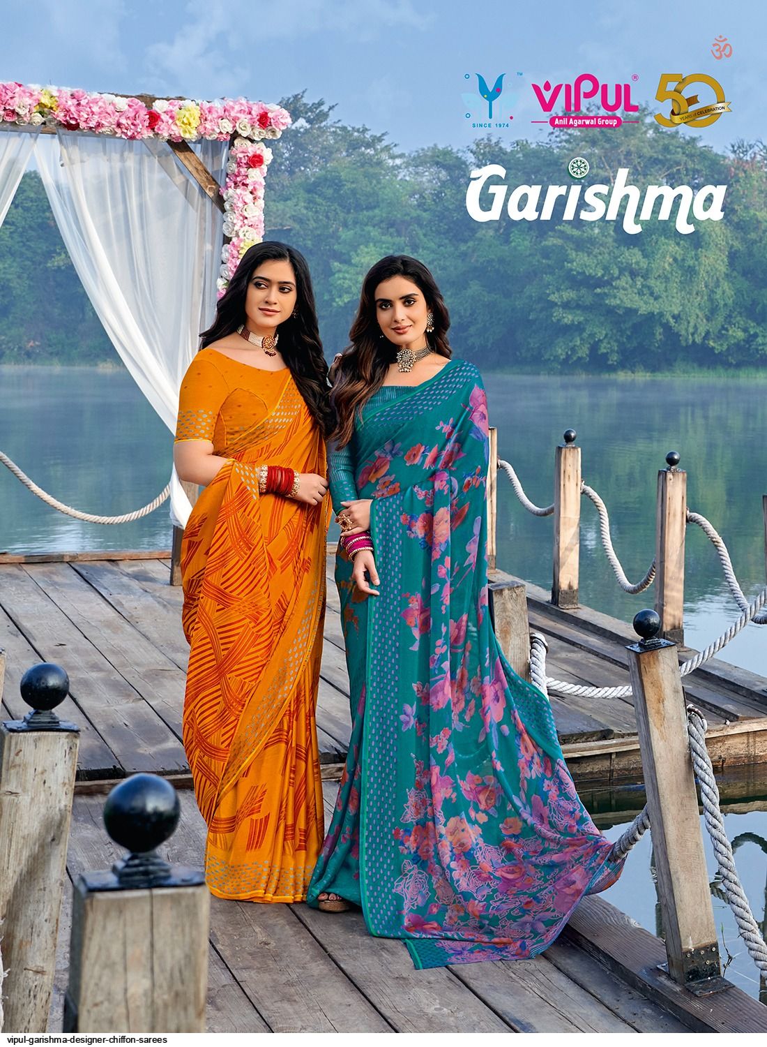 Designer chiffon sarees sales