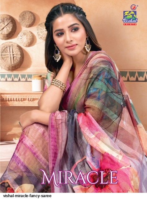 vishal miracle fancy saree