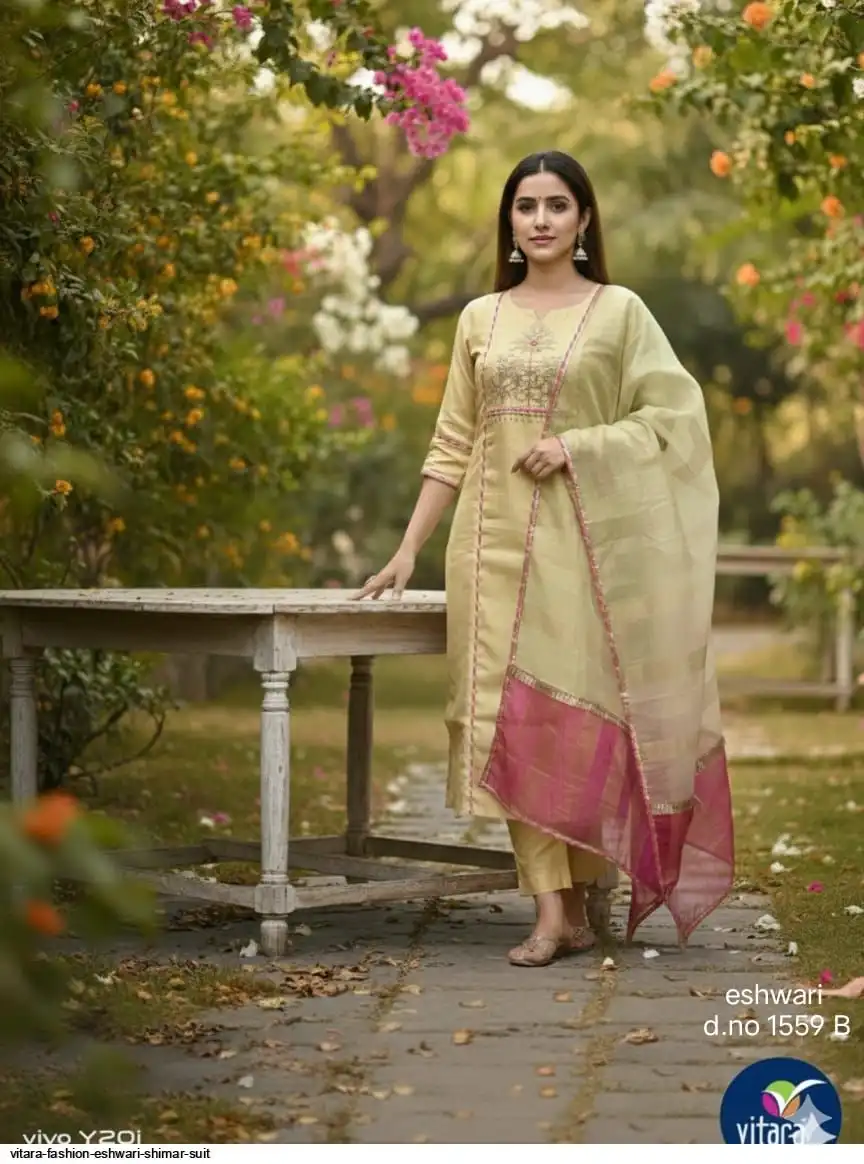 VITARA FASHION ESHWARI SHIMAR SUIT 1559B