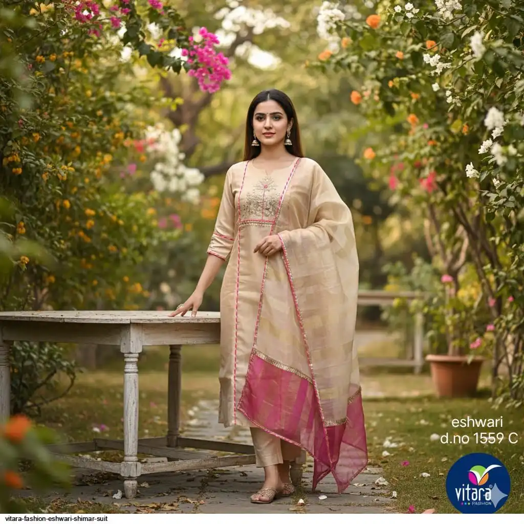 VITARA FASHION ESHWARI SHIMAR SUIT 1559C