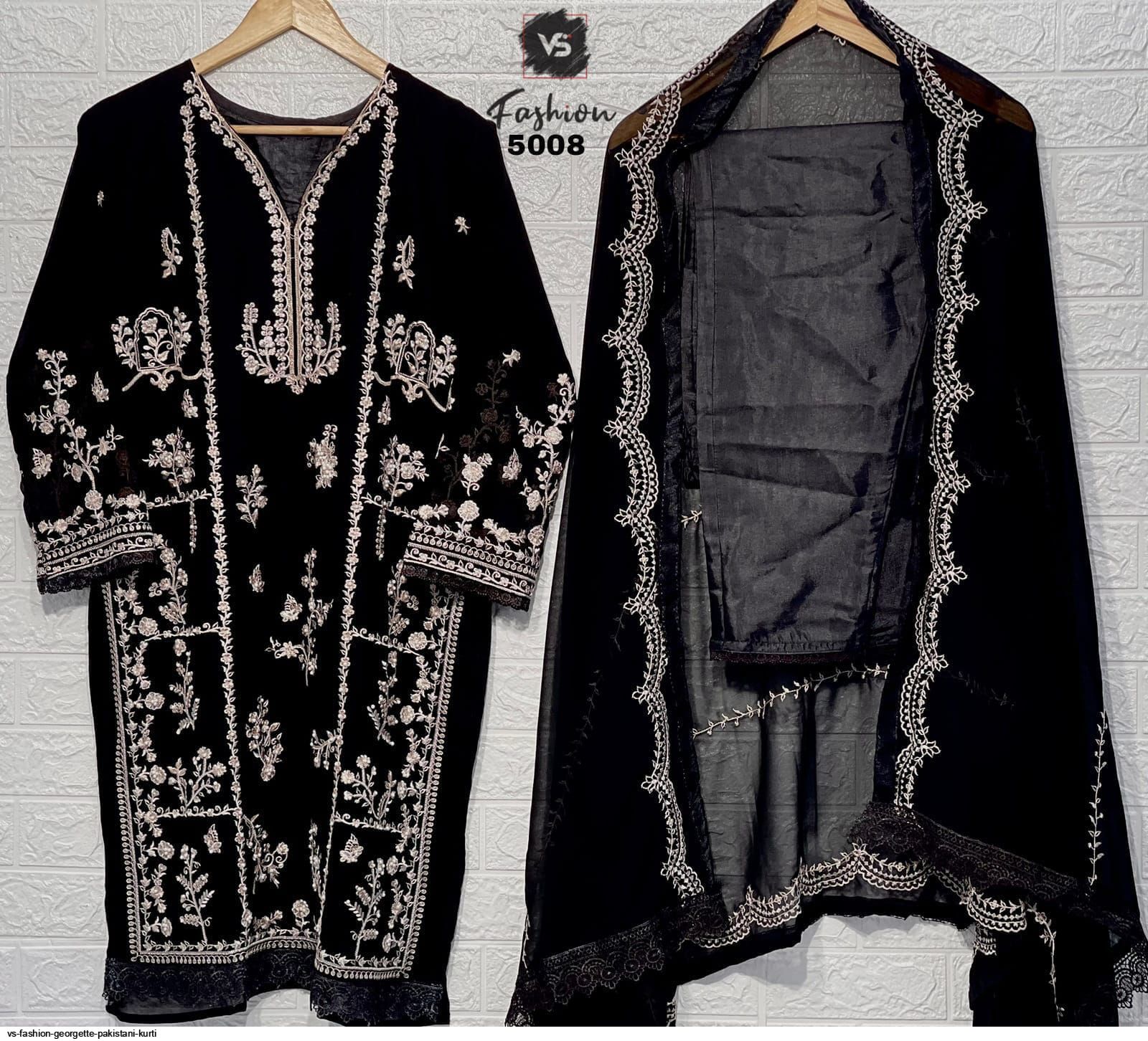 VS FASHION GEORGETTE PAKISTANI KURTI