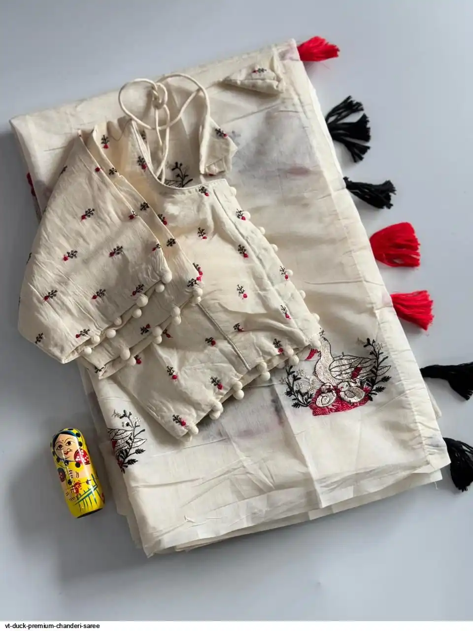 VT DUCK PREMIUM CHANDERI SAREE C