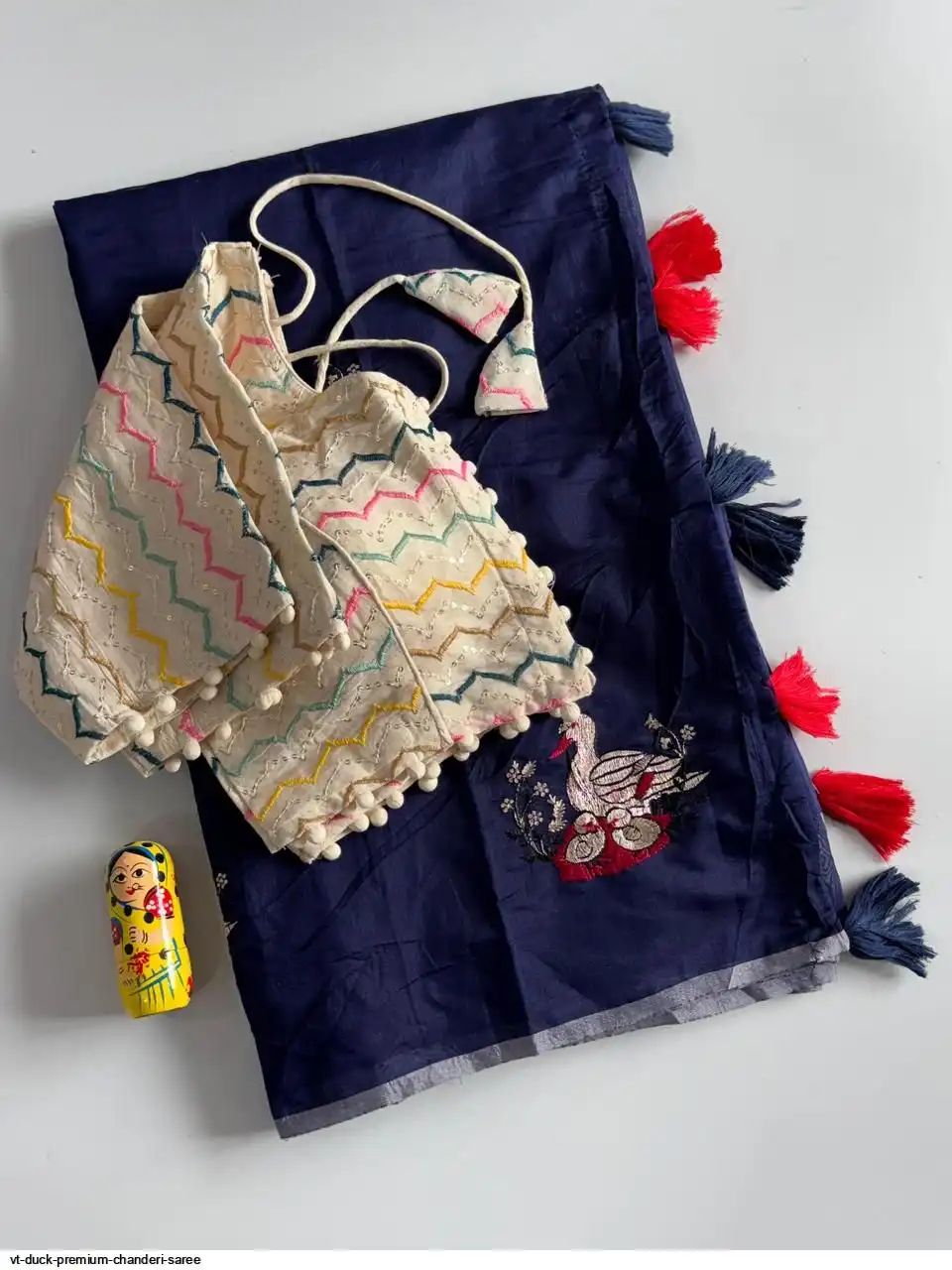 VT DUCK PREMIUM CHANDERI SAREE G
