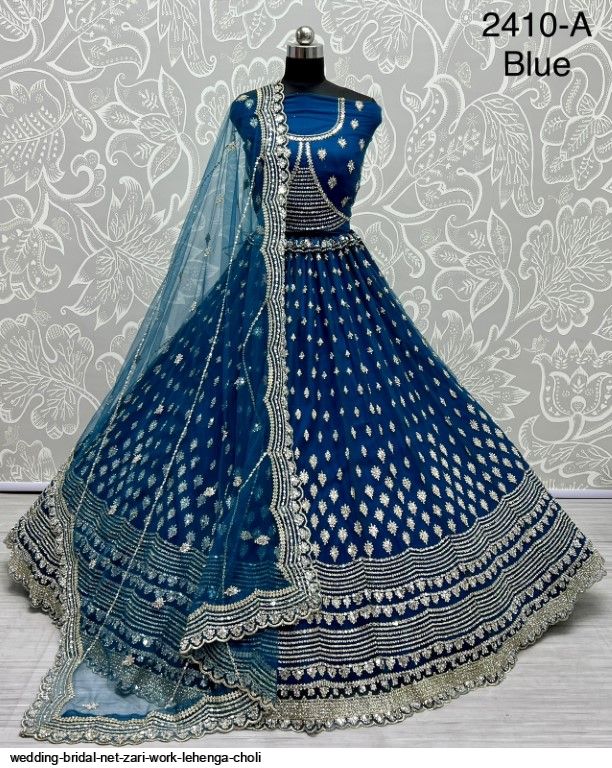 Shubhkala Bridesmade - 10 1601-1606 Series Georgette Thread And Sequence Work  Lehenga Choli Collection