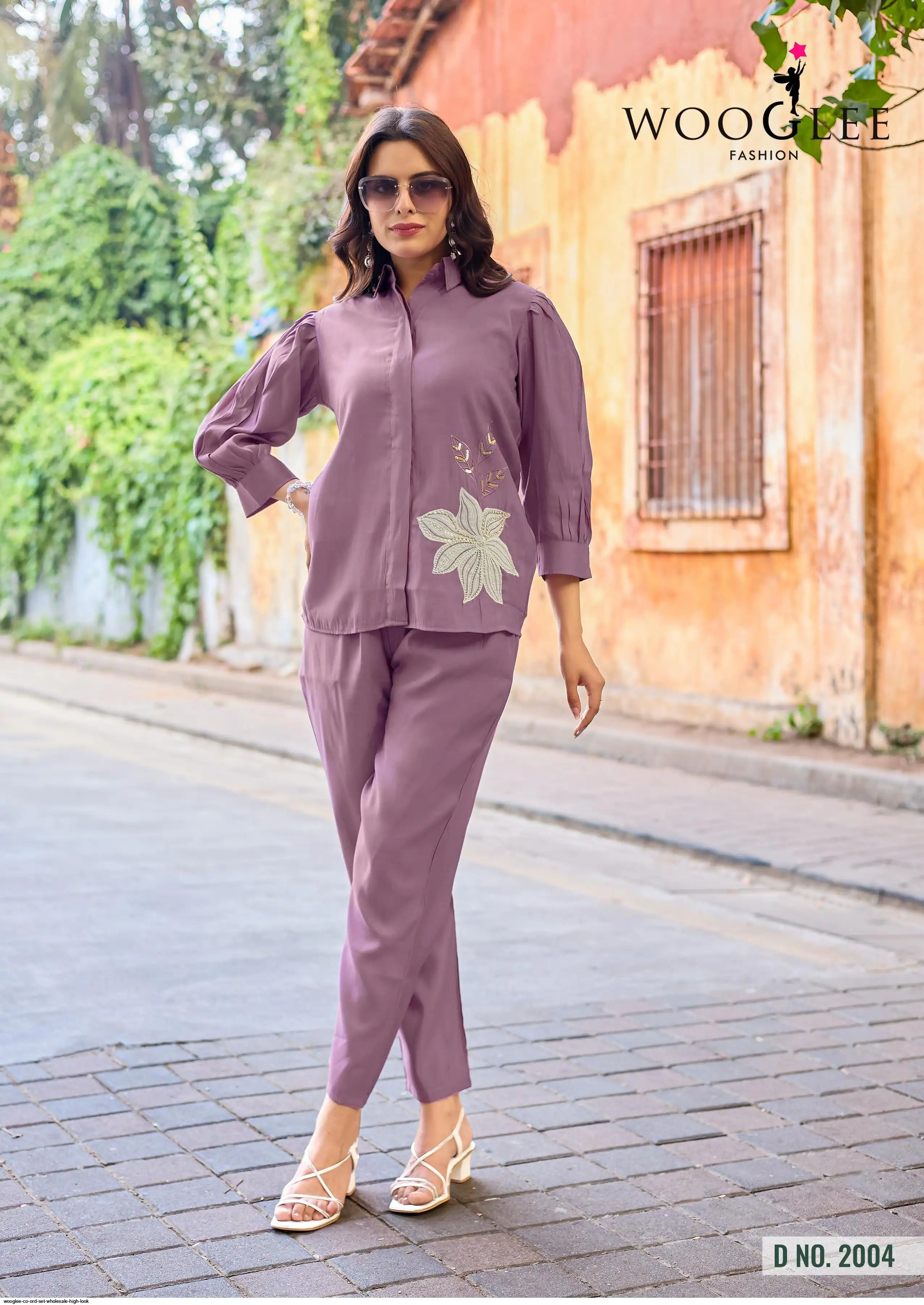 Wooglee Co Ord Set Wholesale High Look Viscose Cord Set