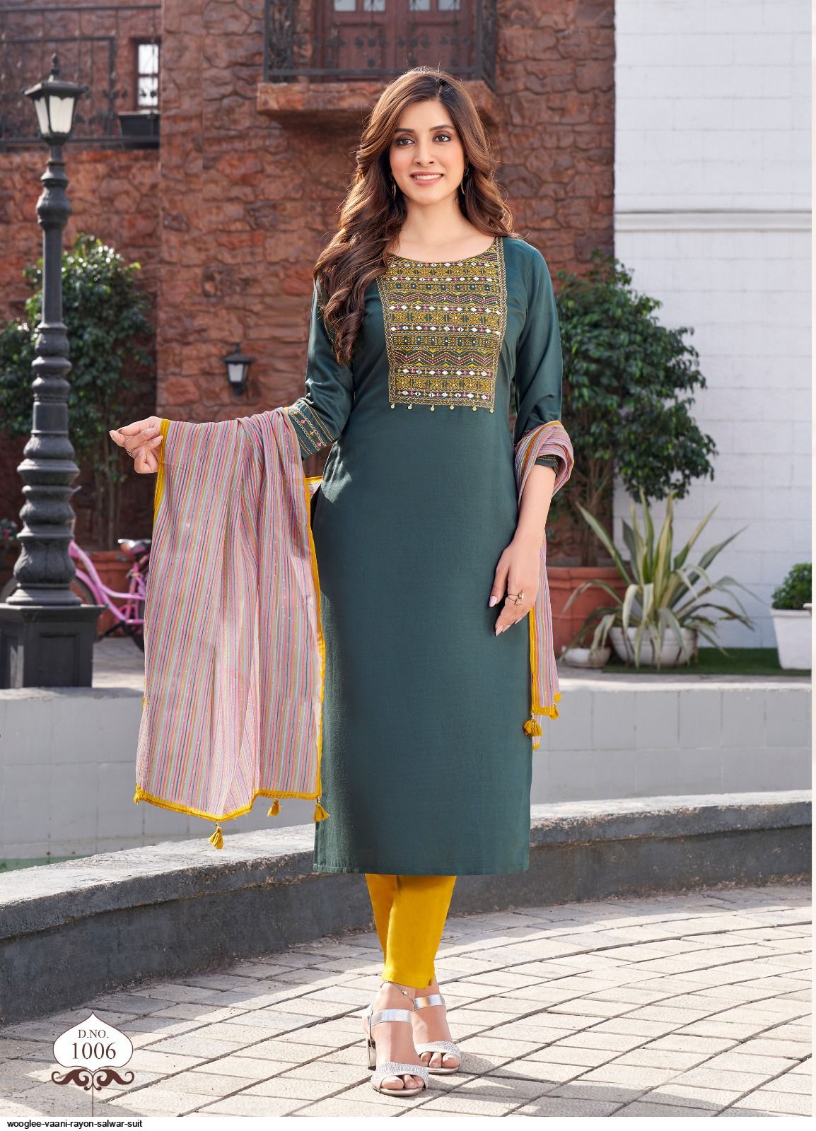 WOOGLEE VAANI RAYON SALWAR SUIT