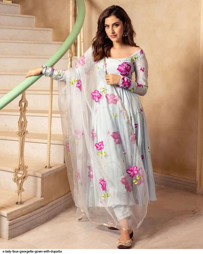 Full Sleeves Fuchsia Flared Hand Block Printed Rayon Dress – Missprint India