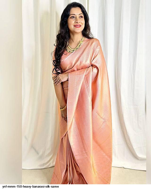 YNF MMM 150 HEAVY BANARASI SILK SAREE