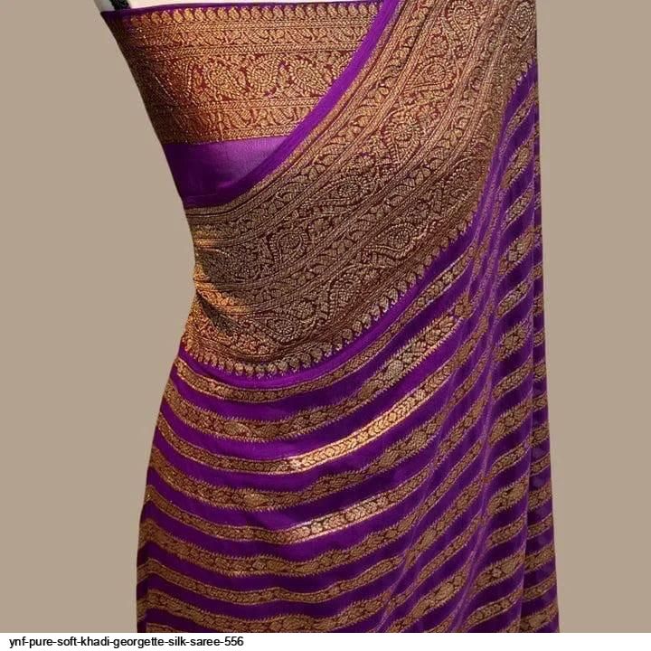 Khadi Silk Sarees - Handloom Khadi Silk Sarees at Sale Prices in India –  Dailybuyys