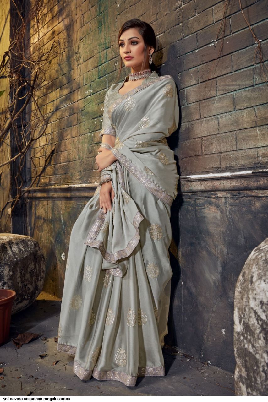 YNF SAVERA SEQUENCE RANGOLI sarees