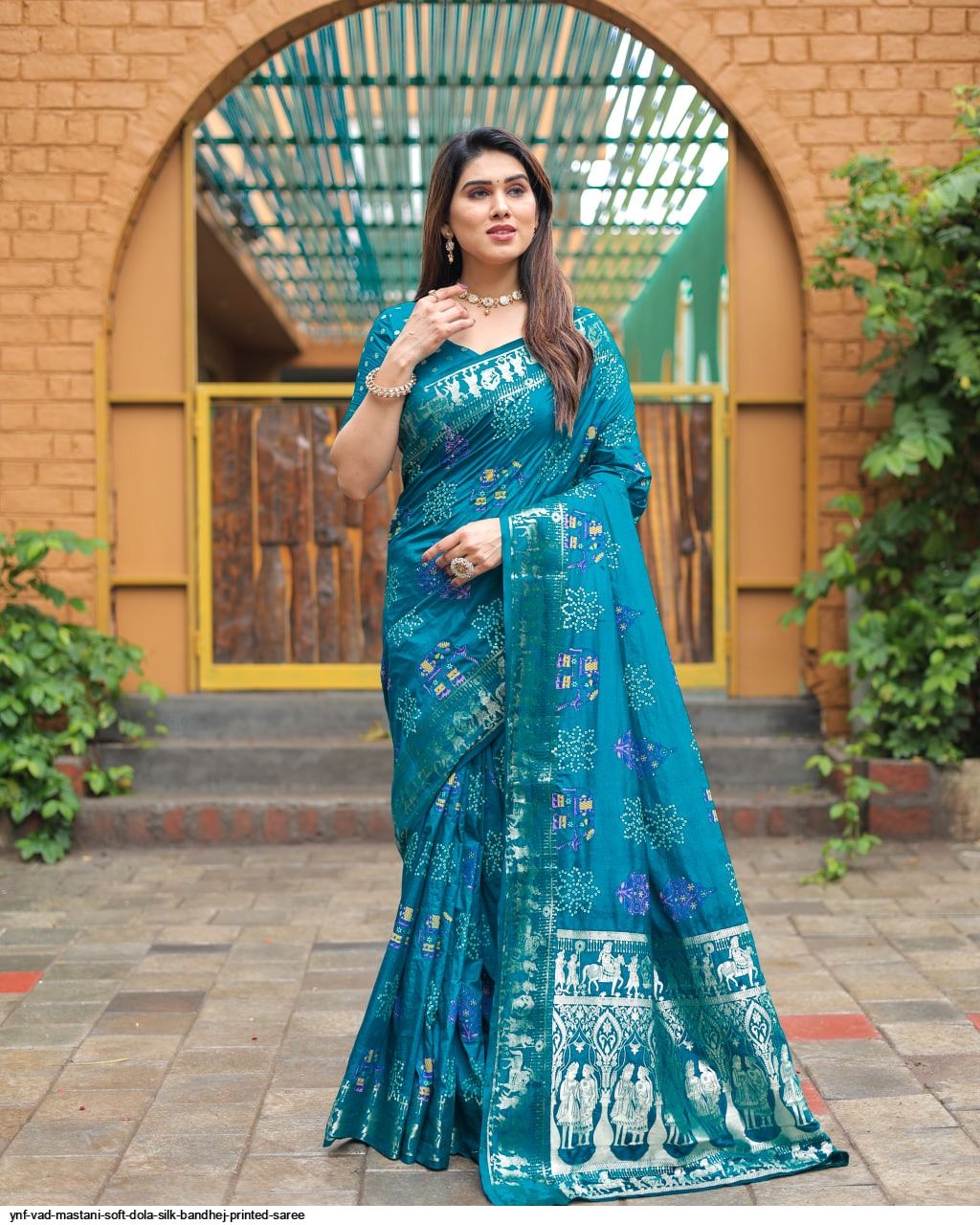 2 minute stitched Nauvari saree - Mastani style