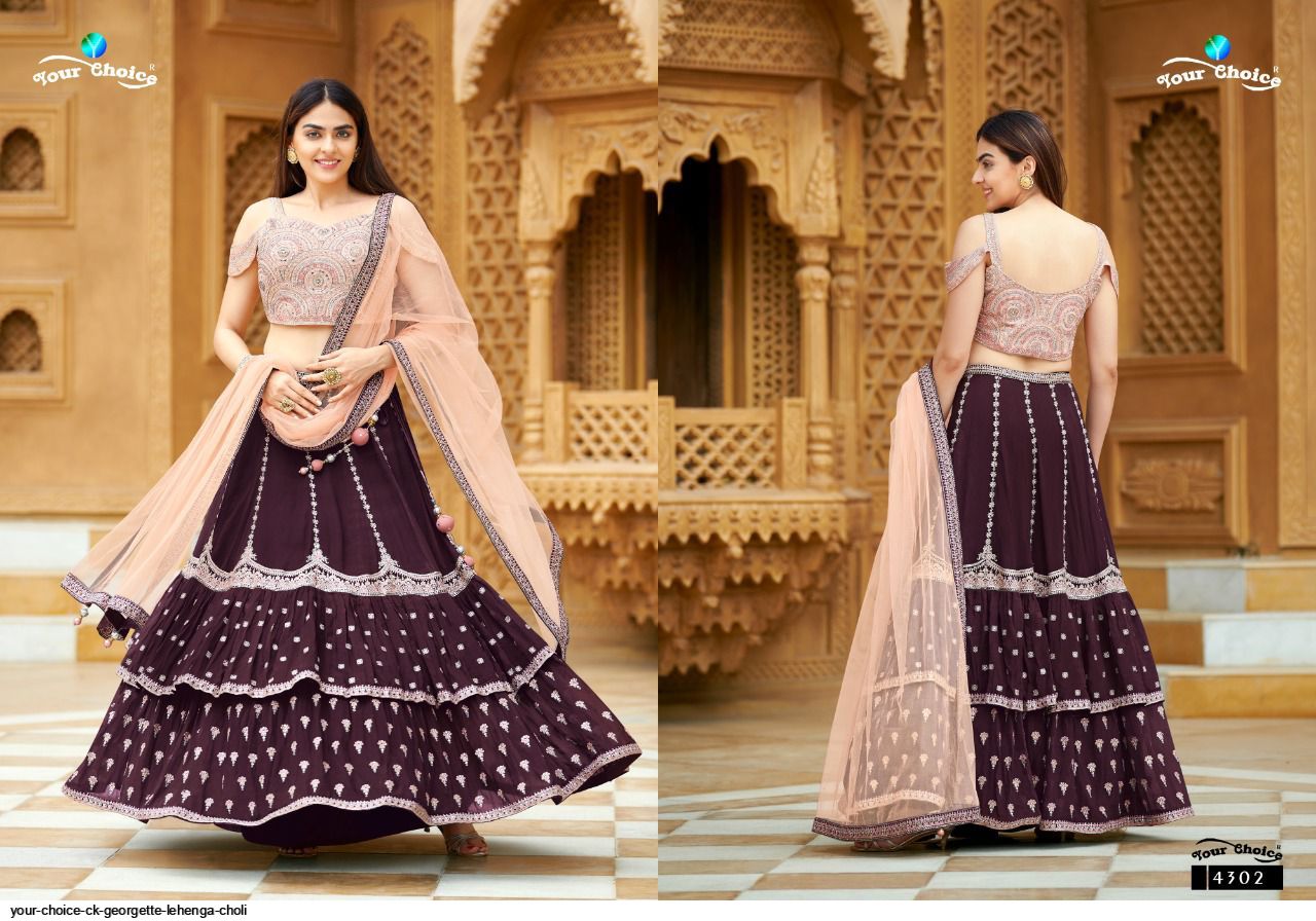 Apoorva Rampal in Ivory Georgette Lehenga Choli Set – Nitika Gujral