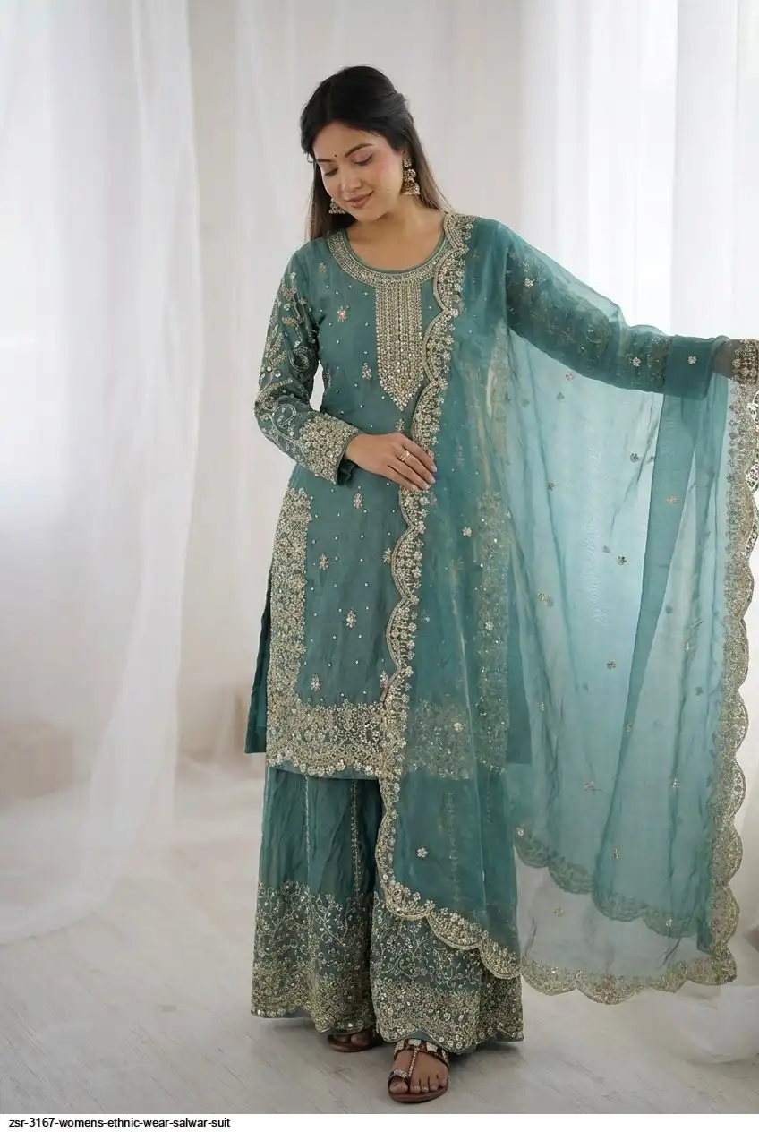 ZSR 3167 WOMENS ETHNIC WEAR SALWAR SUIT I