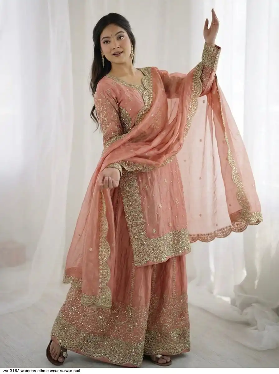 ZSR 3167 WOMENS ETHNIC WEAR SALWAR SUIT K