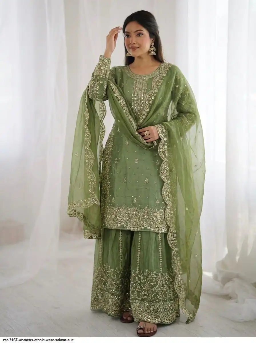 ZSR 3167 WOMENS ETHNIC WEAR SALWAR SUIT J