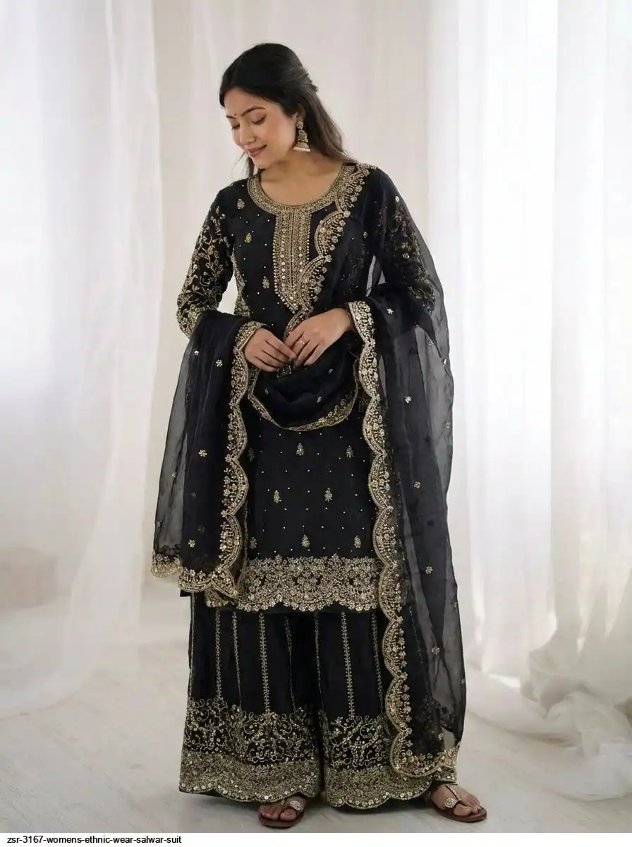 ZSR 3167 WOMENS ETHNIC WEAR SALWAR SUIT M